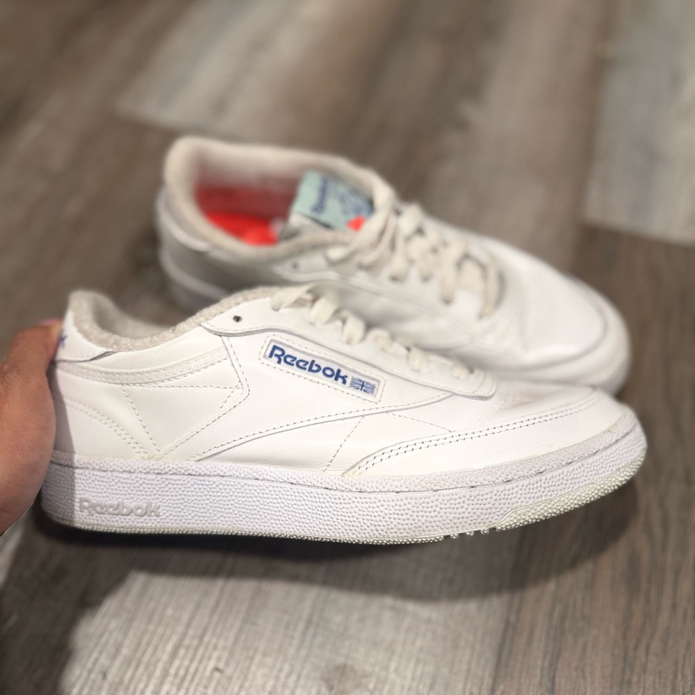 Reebok Classic White Leather Sneakers